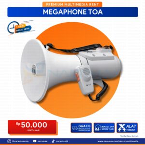 Vendor Sewa Megaphone TOA - Vendor Rental Multimedia Murah Terbaik di Jakarta - Naremax Rental Multimedia