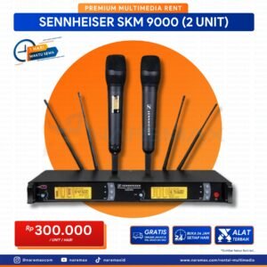 Vendor Sewa Mic Handheld Wireless Sennheiser Skm 9000 - Vendor Rental Multimedia Murah Terbaik Di Jakarta - Naremax Rental Multimedia