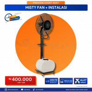 Vendor Sewa Kipas Angin Air / Cooling Fan (Blower) Misty Fan + Instalasi - Sewa AC Standing Jakarta - Vendor Rental Multimedia Murah Terbaik di Jakarta - Naremax Rental Multimedia