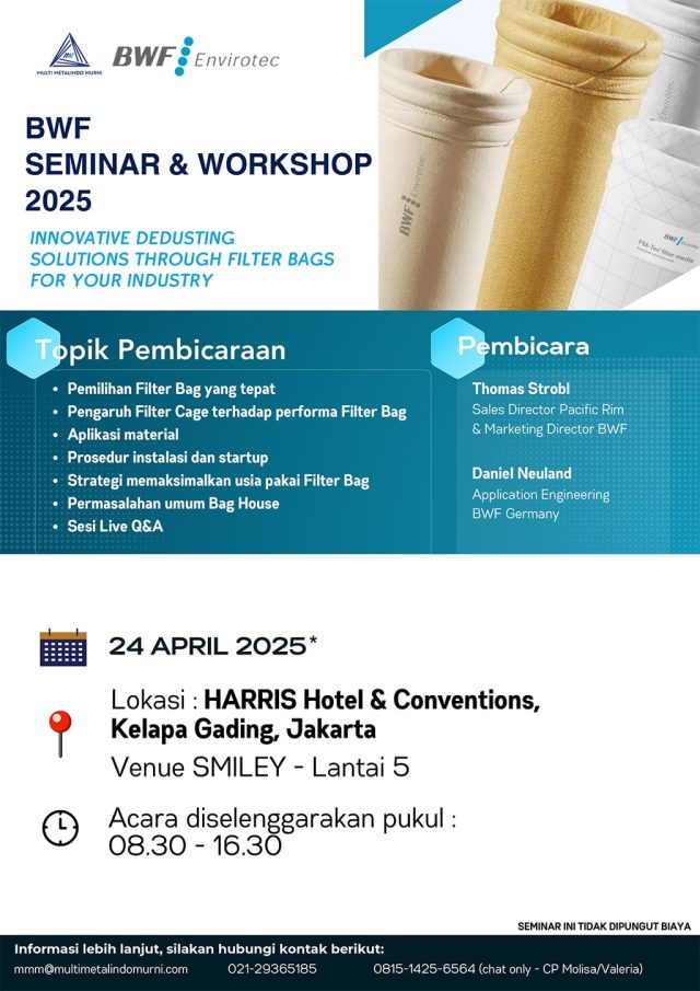 Jkt - Bwf Seminar Filter Bag