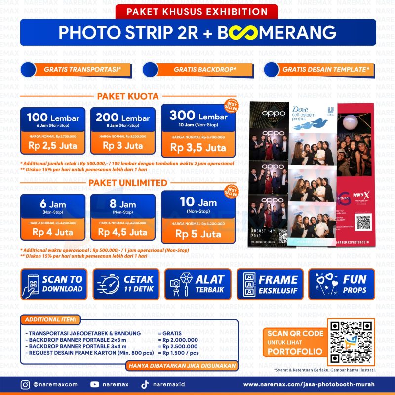 Jasa Event Organizer Prom Night Murah 12 Paket Khusus Exhitbition Vendor Jasa Photobooth Murah Jakarta 2R Photostrip - Pricelist Jasa Photobooth Pernikahan Juni 2025 - Daftar Harga Pricelist Rental Jasa Photobooth Photostrip 2R Bogor Depok Tangerang Bekasi Bandung Surabaya Bali Terbaik