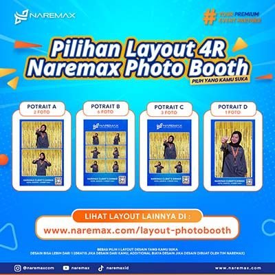 Pilihan Layout Jasa Photobooth Potrait 4R – Naremax Photo Booth Pilihan Layout Jasa Photobooth Potrait 4R - Naremax Photo Booth