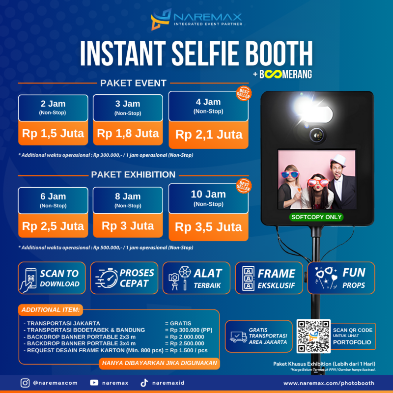 Jasa Photobooth 6 Pricelist Vendor Jasa Photobooth Murah Jakarta Instant Selfie Booth - Rental Jasa Photobooth Pernikahan Bogor Depok Tangerang Bekasi Bandung Surabaya Bali Terbaik
