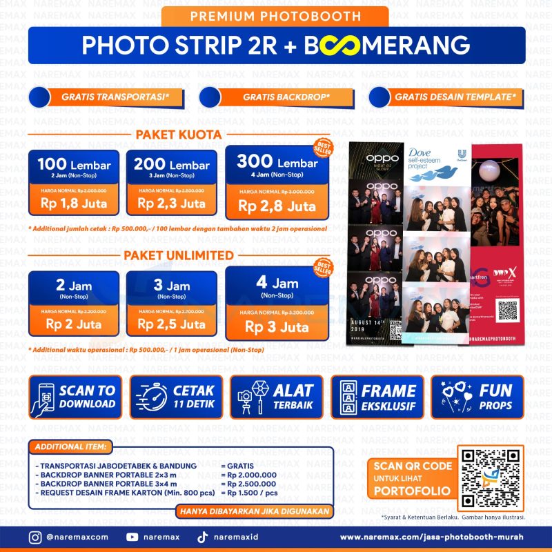 Jasa Event Organizer Prom Night Murah 11 Vendor Jasa Photobooth Murah Jakarta - Pricelist Jasa Photobooth Pernikahan Juni 2025 - Daftar Harga Pricelist Rental Jasa Photobooth Photostrip 2R Bogor Depok Tangerang Bekasi Bandung Surabaya Bali Terbaik